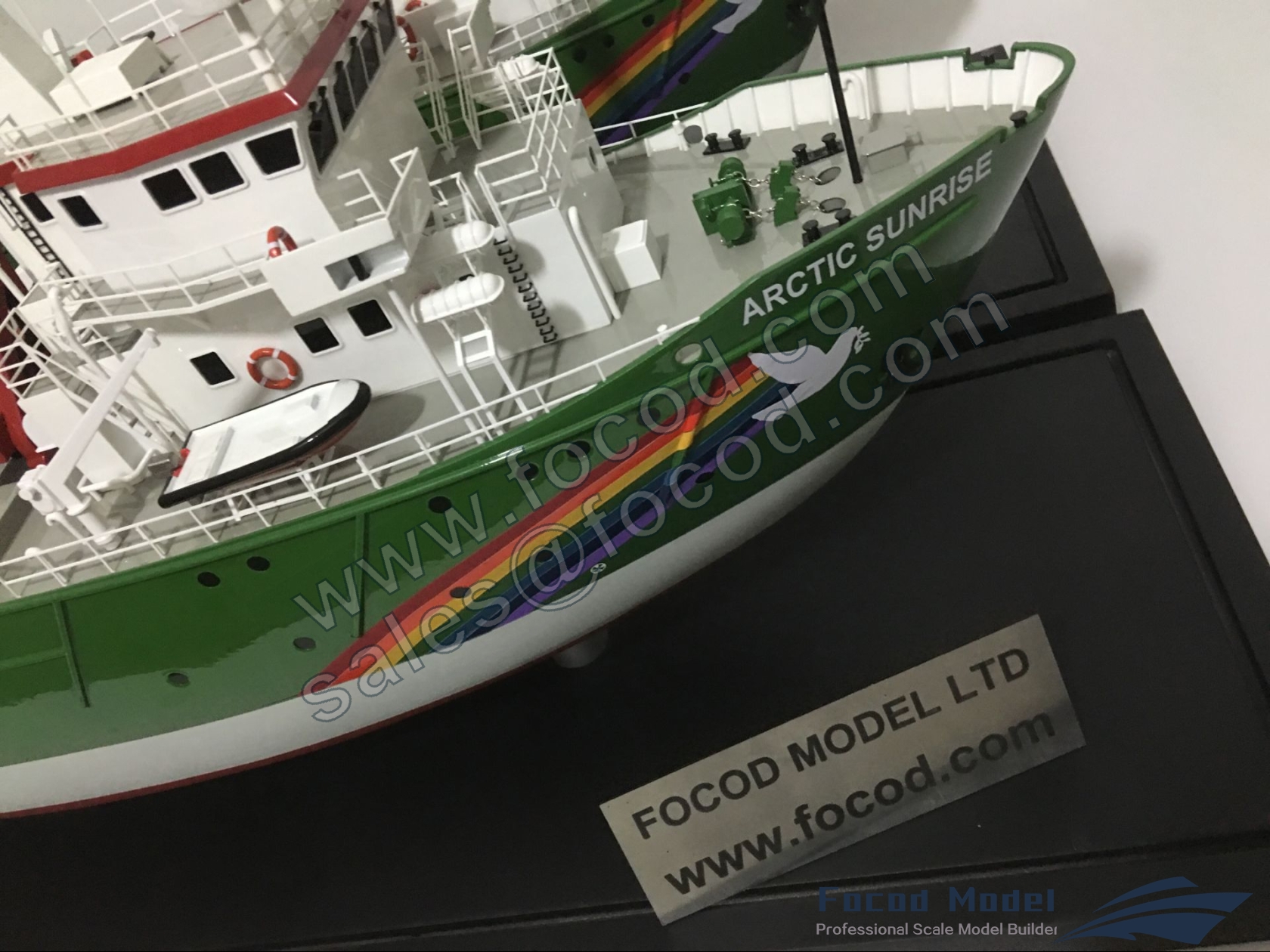 custom made model of Arctic考察船